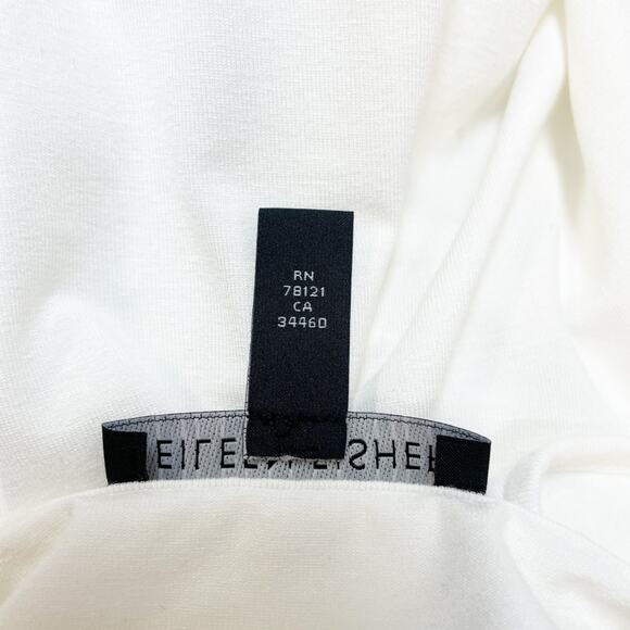 Eileen Fisher Women's White System Lightweight Viscose Jersey Tunic Size XL - Picture 5 of 7